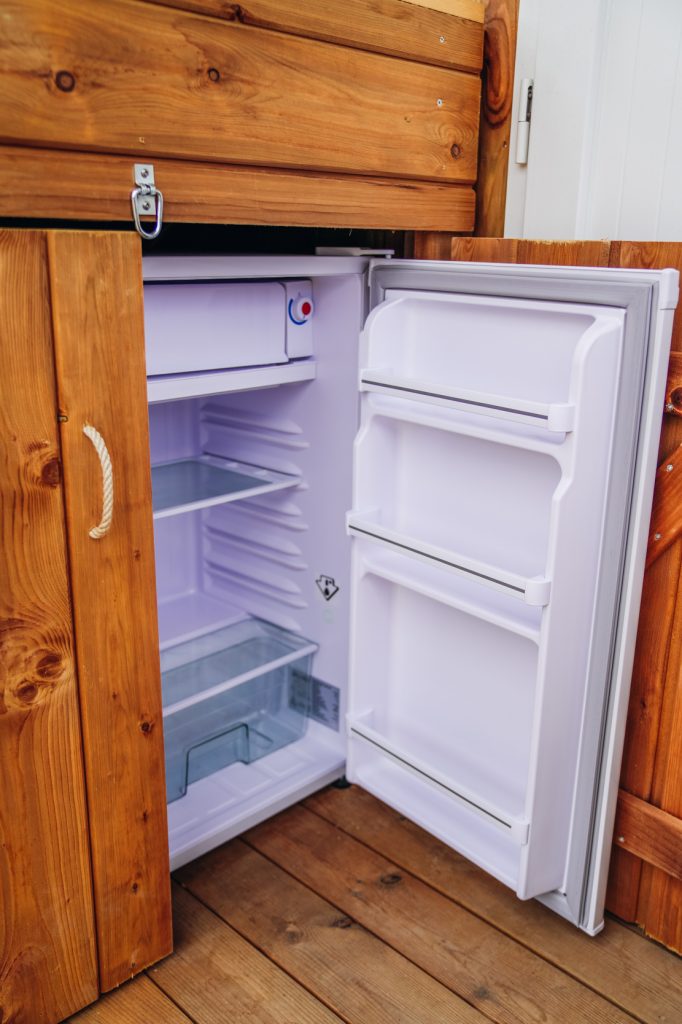 emplacement tente avec frigo vendee